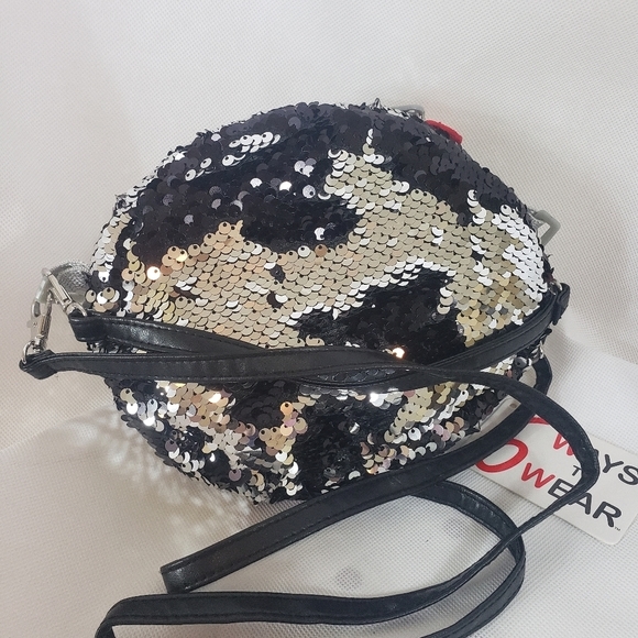 Ty cat sequin cat purse crossbody new - Picture 3 of 4